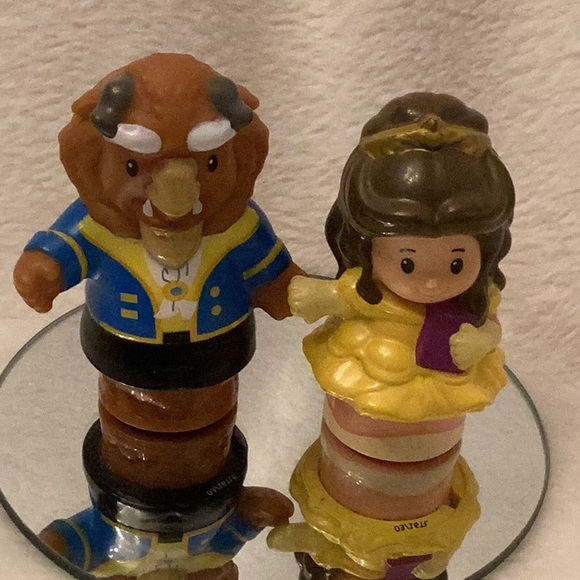 Fisher price little people Other - Disney Fisher Price Little People ~ Beauty and the Beast ~ Belle ~ Set of 2